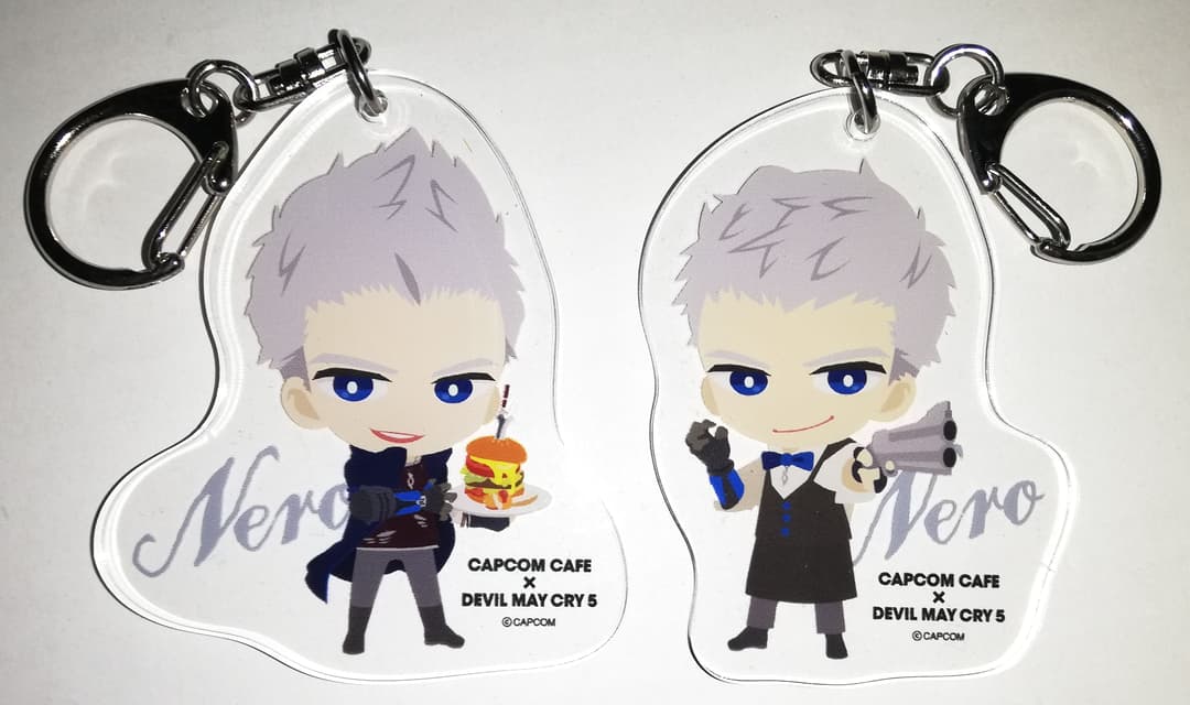 デビルメイクライ ネロ アクリルキーホルダー セット カプコンカフェ 1 弾