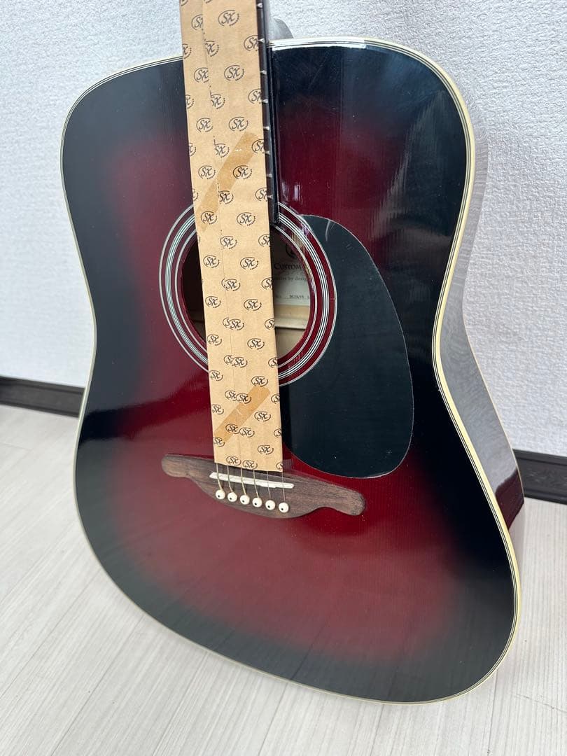 未使用品 アコースティックギター SX DG1K/VS レッド ※31※