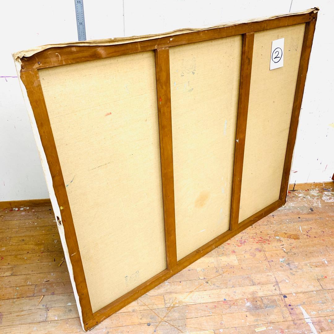 絵画用 木枠 キャンバス枠 F100号 メーカー不明 良品 送料込み ②