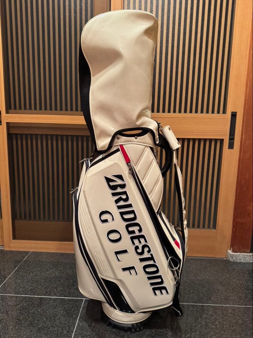 BRIDGESTONE GOLF キャディバッグ ホワイト