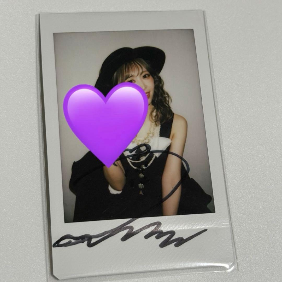 FRUITS ZIPPER仲川瑠夏生誕記念2025すきくじS賞 チェキ サイン