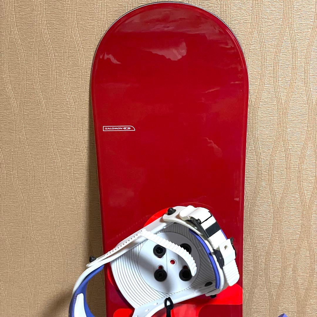 【訳あり特価】キッズ用スノーボードビィンディングセット SALOMON115cm