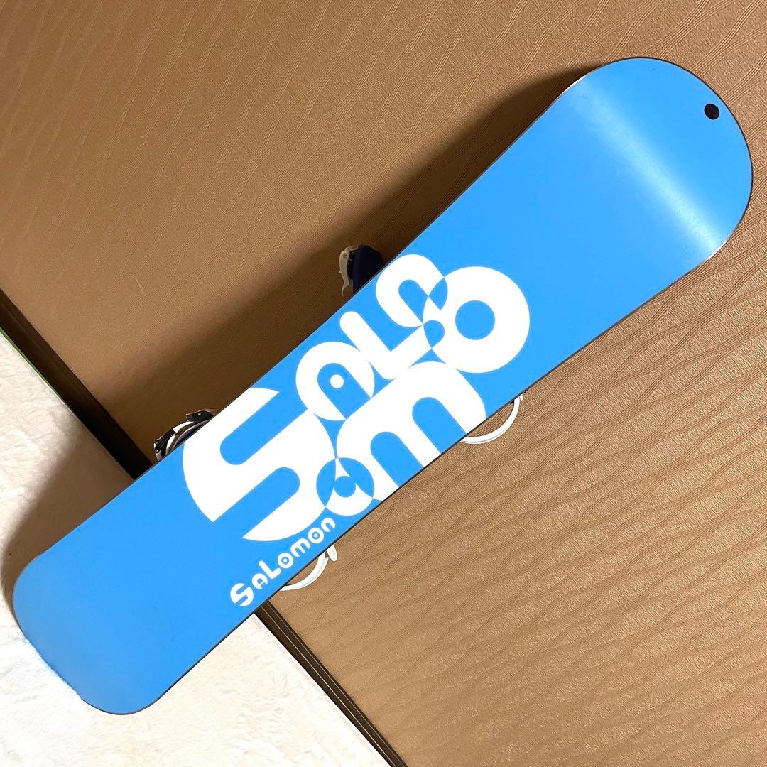 【訳あり特価】キッズ用スノーボードビィンディングセット SALOMON115cm