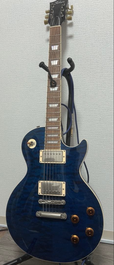 ギター TOKAI LS142Q IB