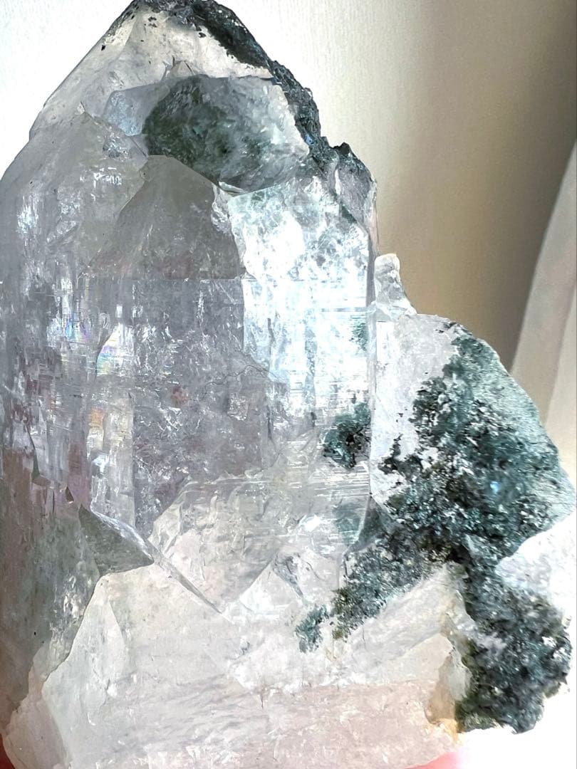 9日まで✨美✨《天空の魔法城》AAAA マニハール水晶 ✨シンデレラの光宿す原石