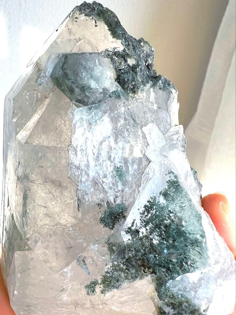 9日まで✨美✨《天空の魔法城》AAAA マニハール水晶 ✨シンデレラの光宿す原石