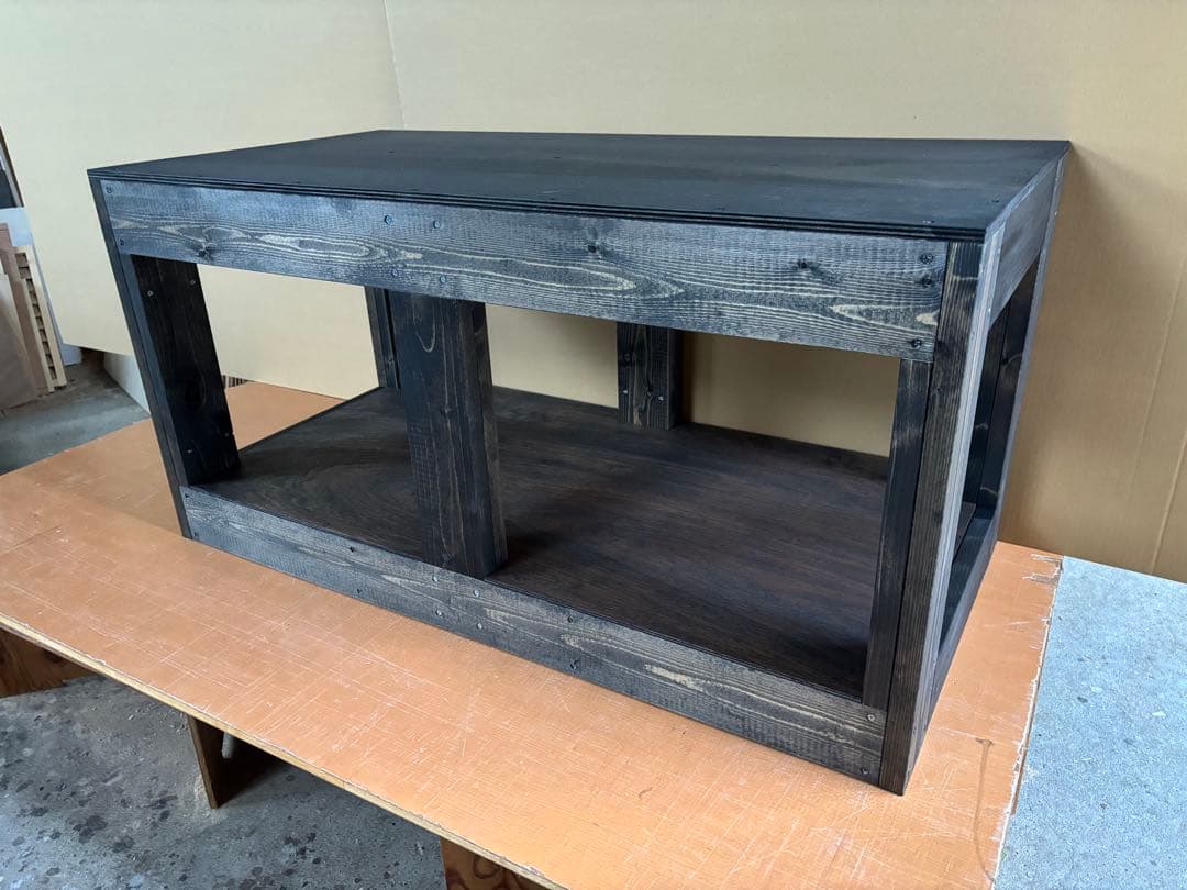 水槽台120×45用　補強柱付