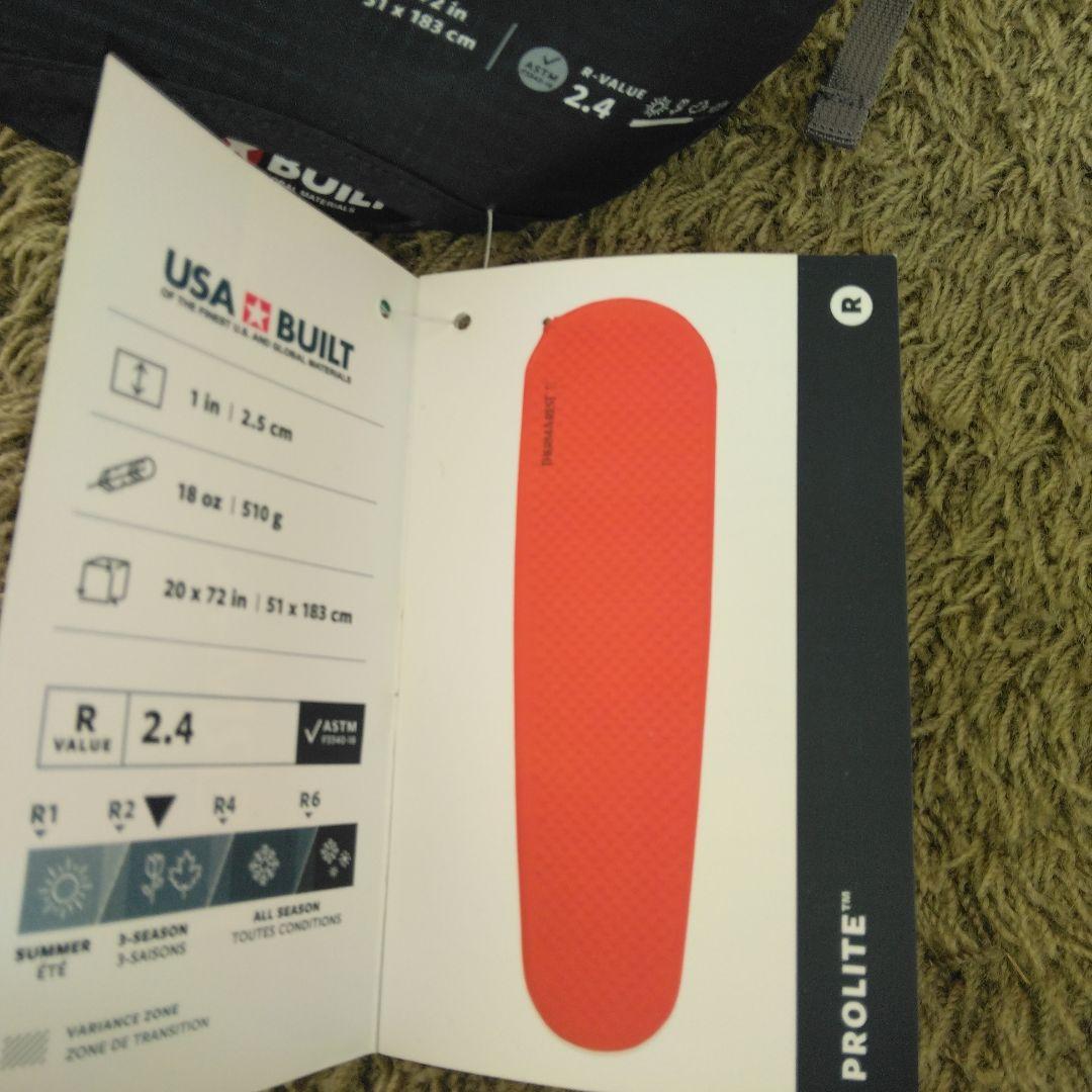 THERMAREST PROLITE　スリーピングパッド