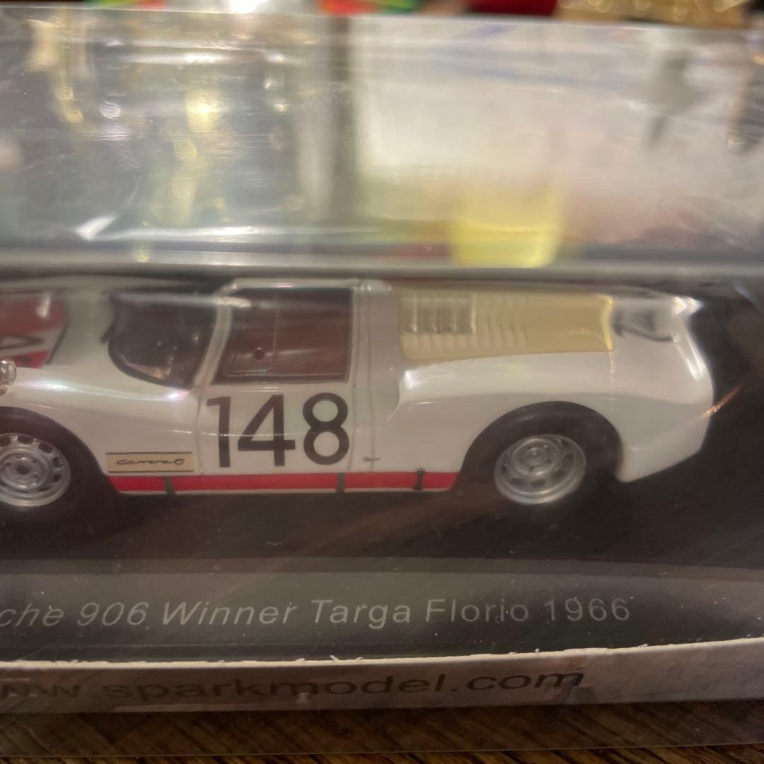 絶版　スパーク 1/43 ポルシェ　906 Targa Florio 1966