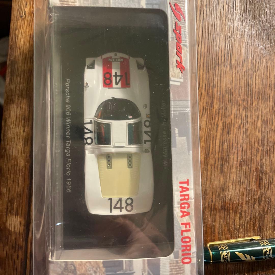 絶版　スパーク 1/43 ポルシェ　906 Targa Florio 1966