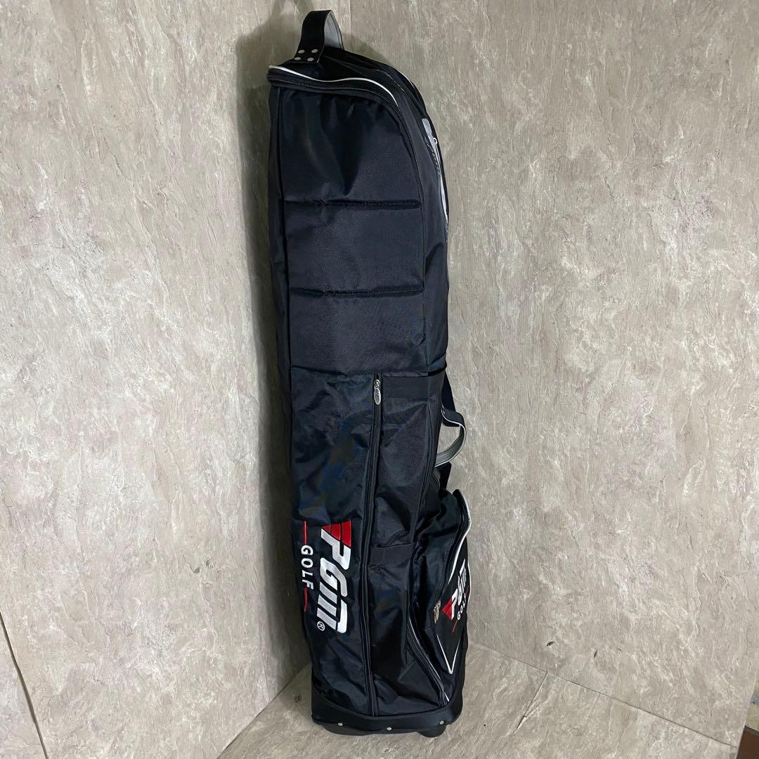 極美品 PGMトラベルカバー キャスター付 キャディバッグ ゴルフ golf