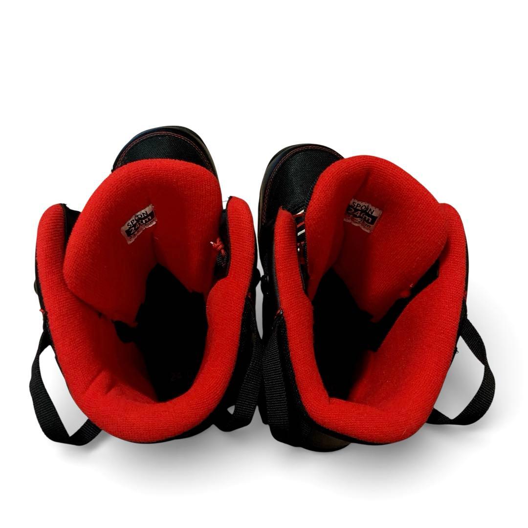 ほぼ新品　キッズ ジュニア　レディース　スノーボードブーツ 24cm 美品