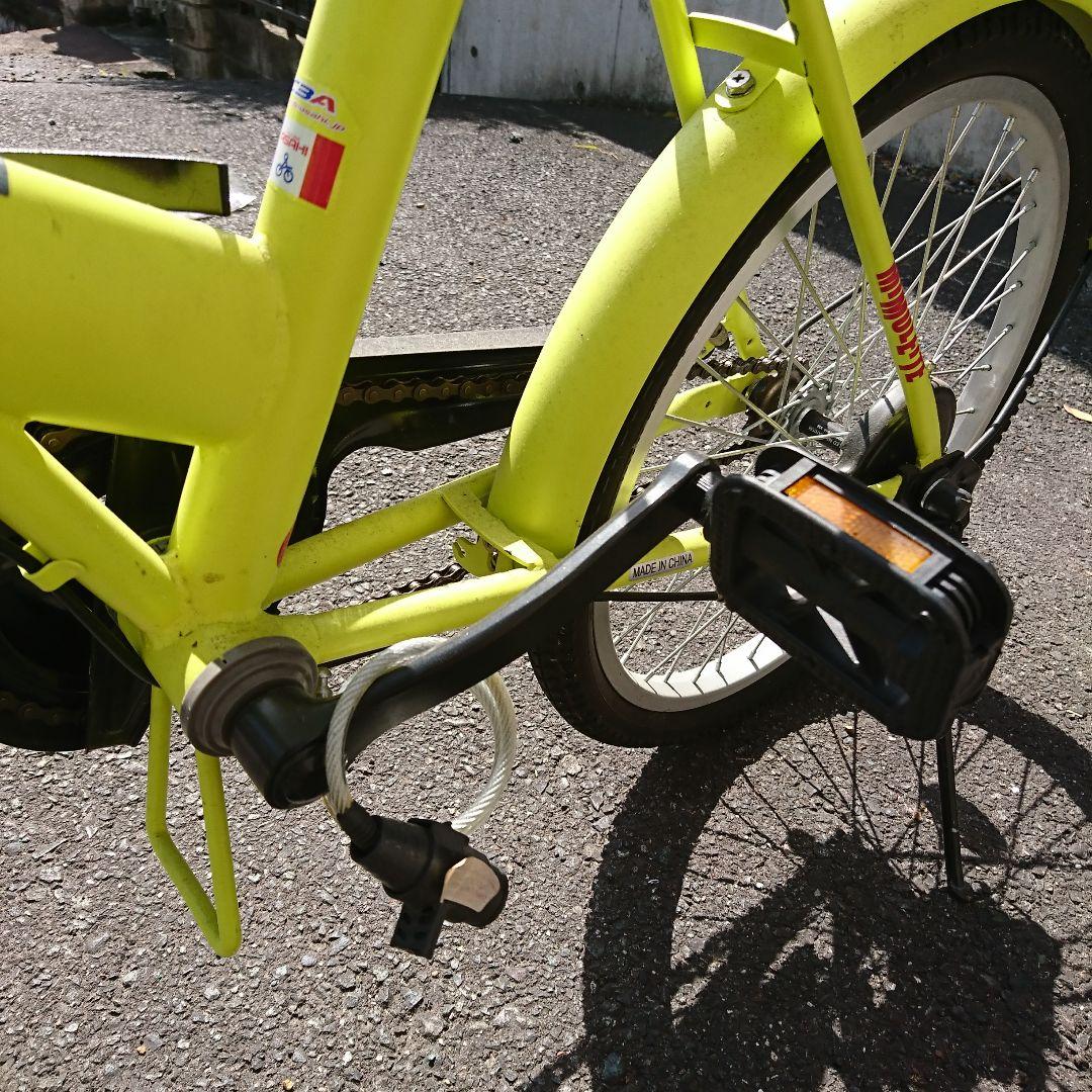 2G《20インチ 折り畳み自転車MIMOLETTE 》パンク品　中国製 直接渡し