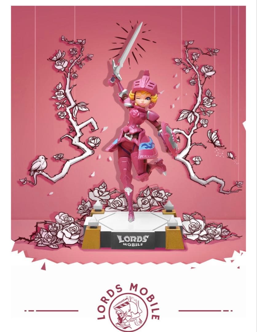 【公式限定品】 ロードモバイル 薔薇の騎士 ジョアン 勝利Ver. フィギュア