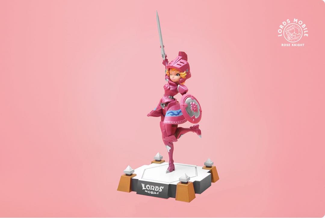 【公式限定品】 ロードモバイル 薔薇の騎士 ジョアン 勝利Ver. フィギュア