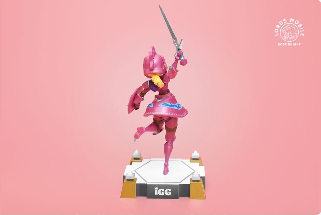 【公式限定品】 ロードモバイル 薔薇の騎士 ジョアン 勝利Ver. フィギュア