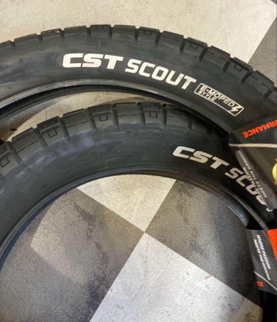 CST ST SCOUT ファットタイヤ_20×4.0とチューブ2本セット