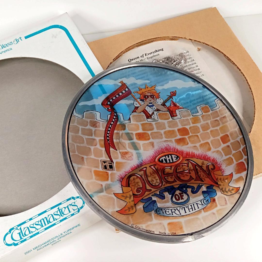 新品エンゲルブライト ステンドグラス クイーンオブエブリシング グラスマスターズ