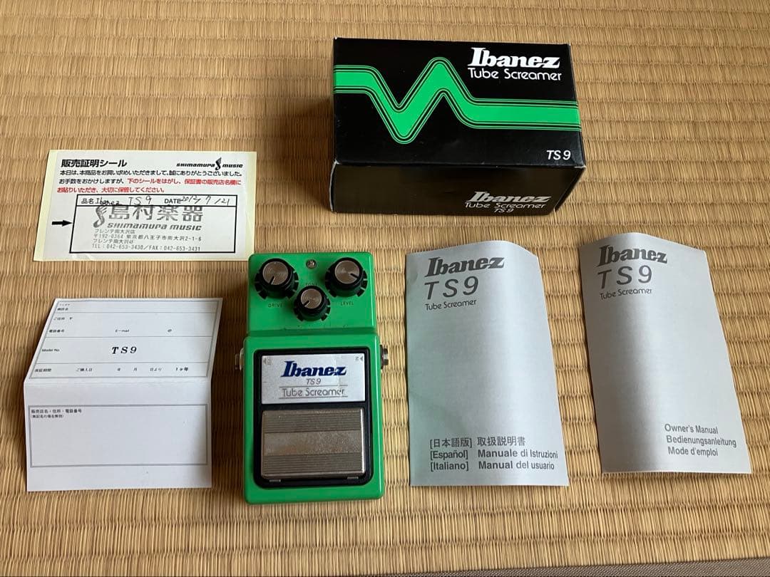 Ibanez TS9 Tube Screamer エフェクター