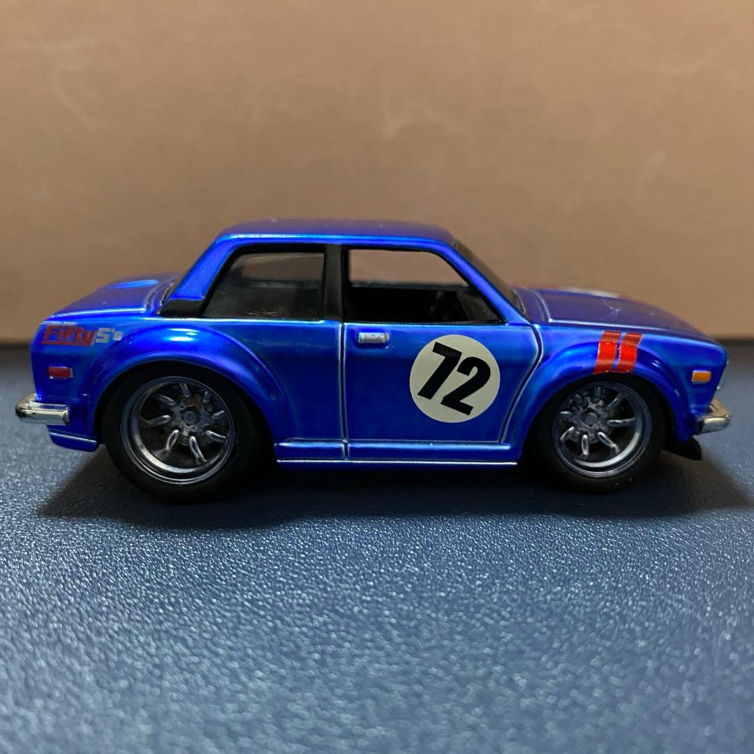 メイスト 1972 Datsun 510 ブルー ダイキャスト　ミニカー