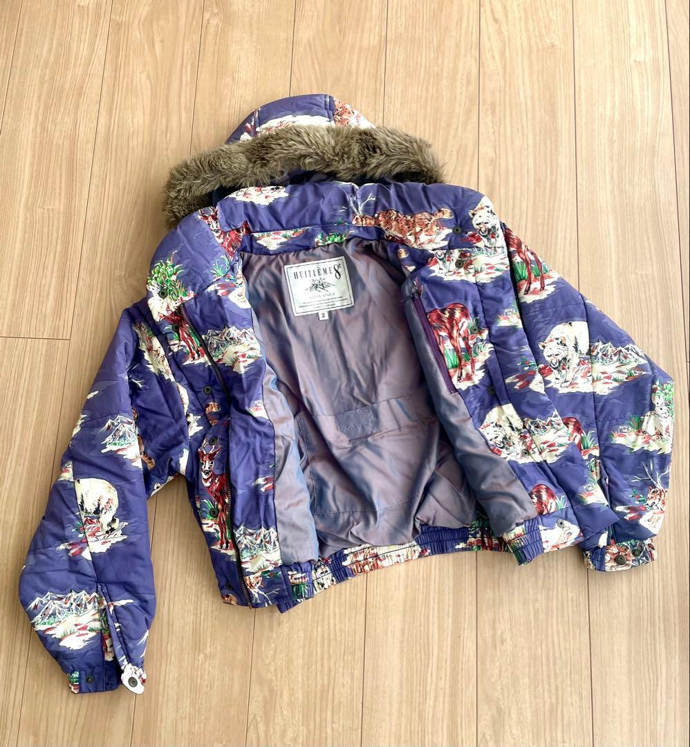 【古着】HUITIEME 8e ウィッティム上着　レディース