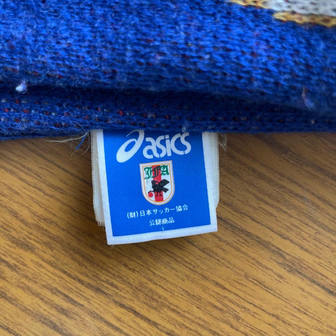 【asics】サッカーマフラー (サッカー日本代表 1992～1995年版)
