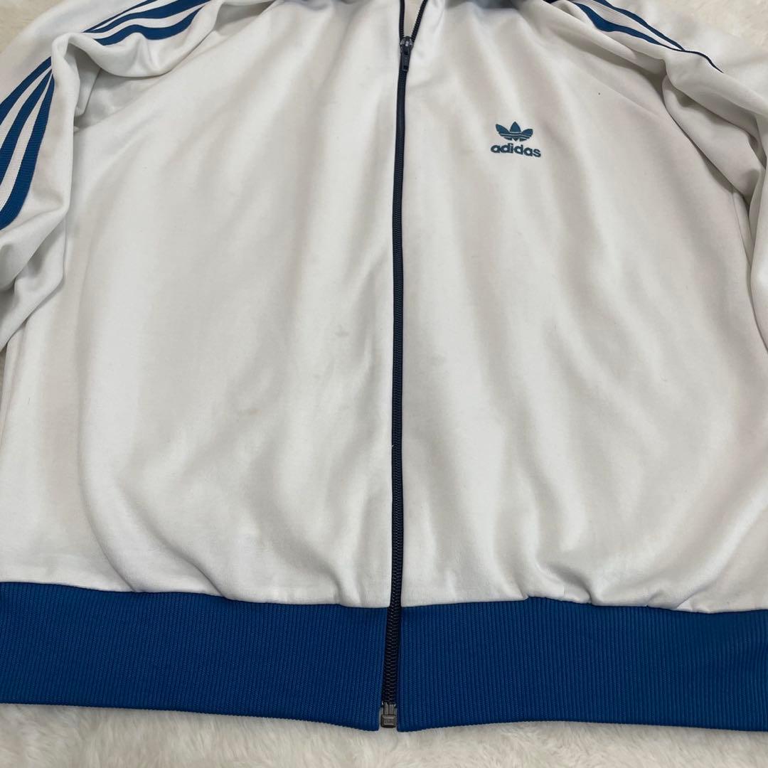 希少80s adidas アディダス ジャージ トラックジャケット デサント製