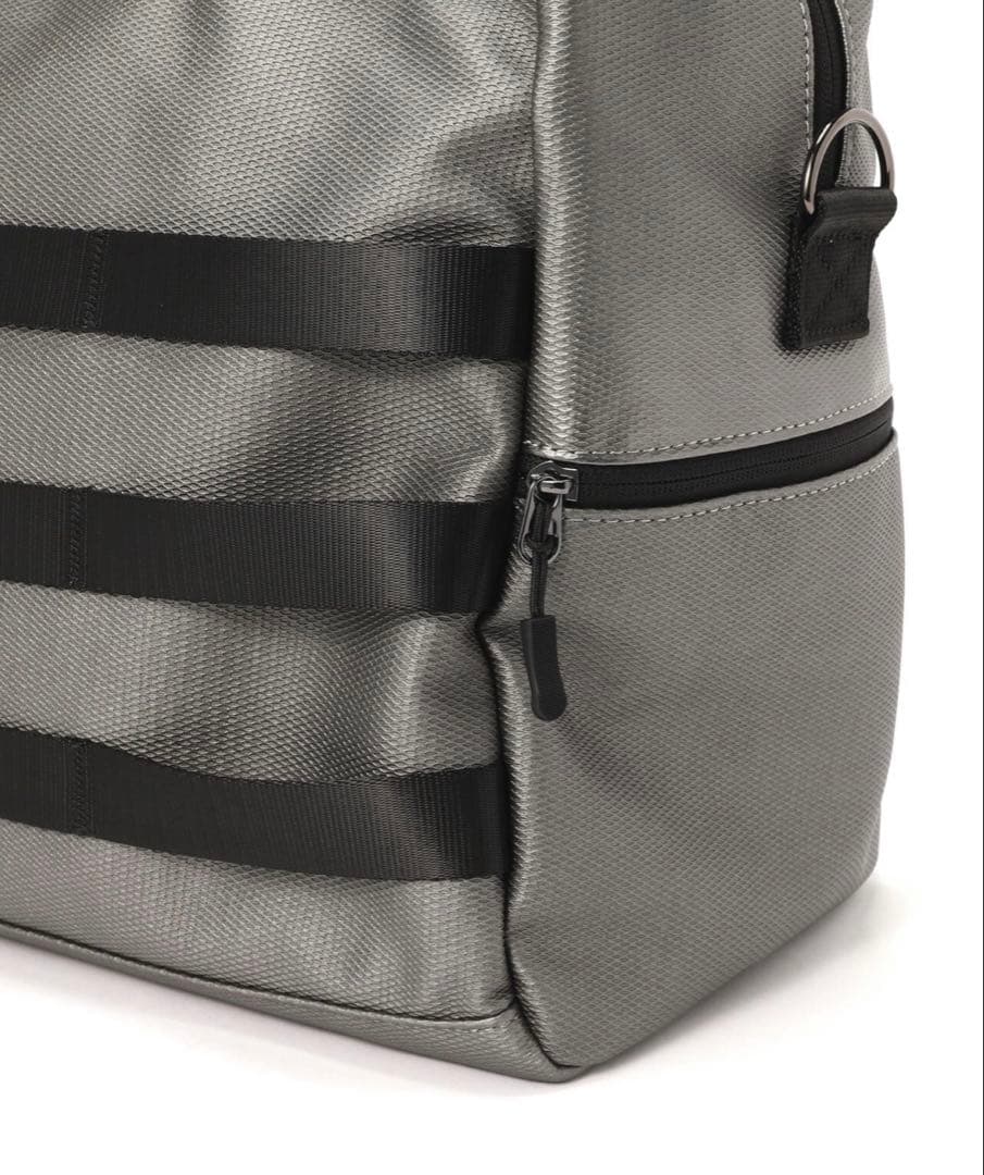 マスターバニー　テープ使いボストンバッグ(ガンメタ)