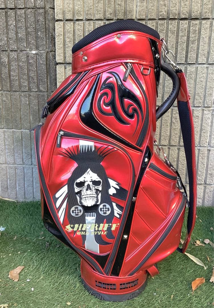 SHERIFF シェリフエナメルキャディバッグ