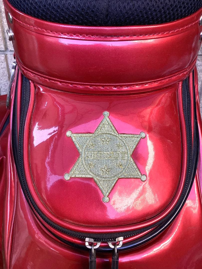 SHERIFF シェリフエナメルキャディバッグ