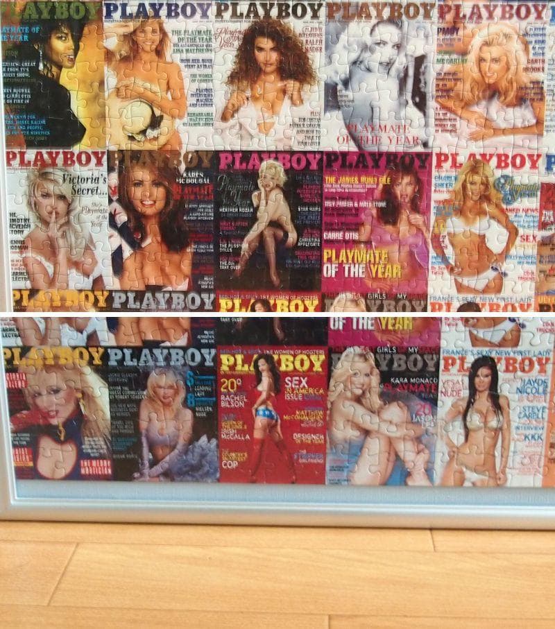【激レア・美品】PLAYBOY プレイボーイ誌 49冊 表紙 ジグソーパズル