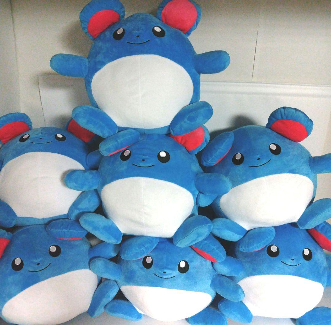 ポケットモンスター めちゃもふぐっとぬいぐるみ マリル ×7体 セットまとめ売り