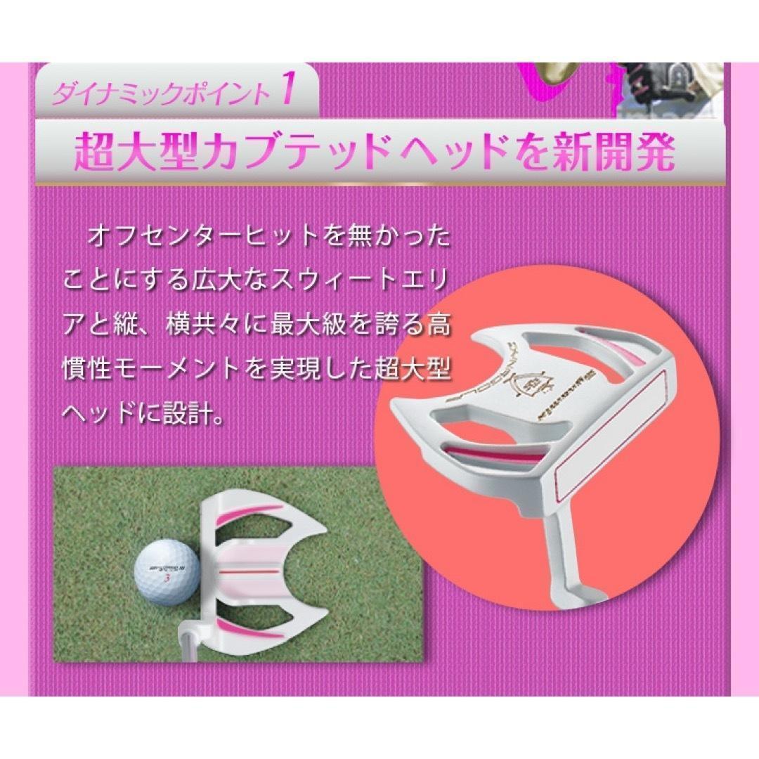 初心者女子への100切りセット★ ダイナミクス レディス チッパー & パター