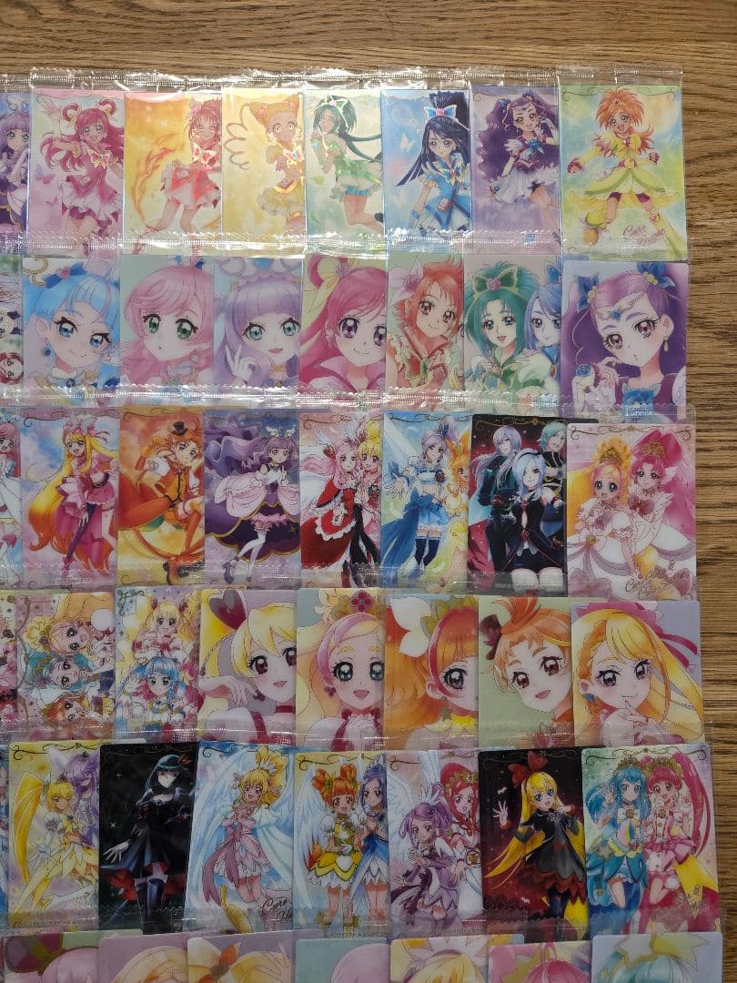 プリキュア カードウエハース 79枚 8 9 10 HR ドリーム ワンダフル