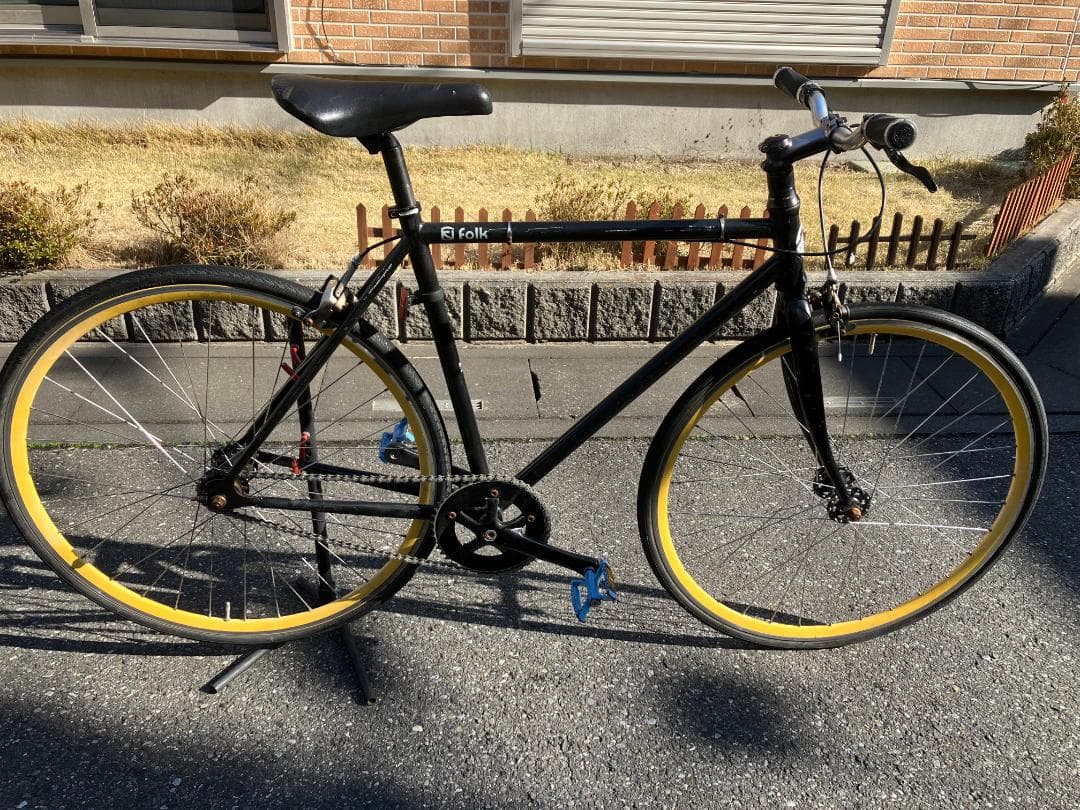 【専用　訳あり】ピストバイク　ARESBIKES FOLK　510mm　埼玉引取