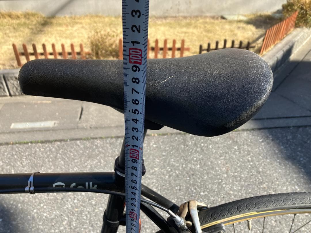 【専用　訳あり】ピストバイク　ARESBIKES FOLK　510mm　埼玉引取