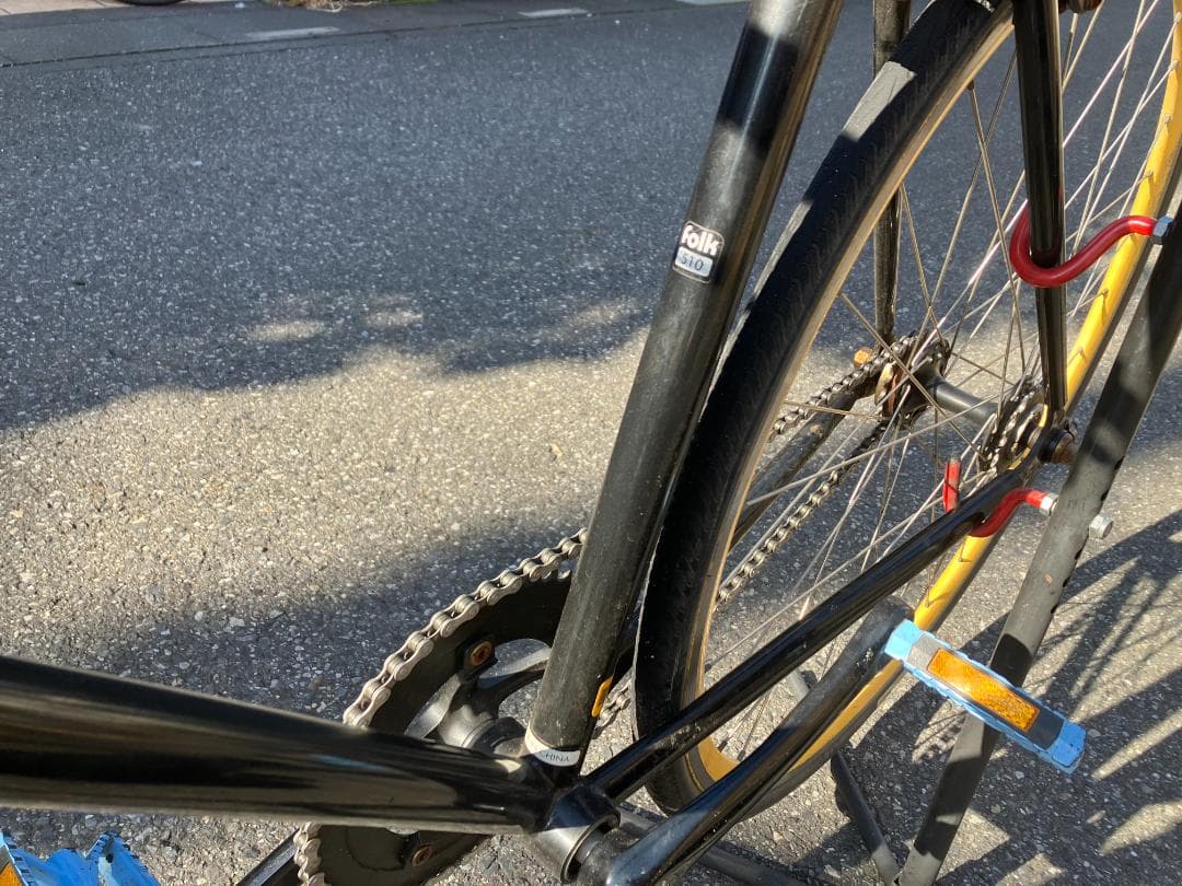 【専用　訳あり】ピストバイク　ARESBIKES FOLK　510mm　埼玉引取