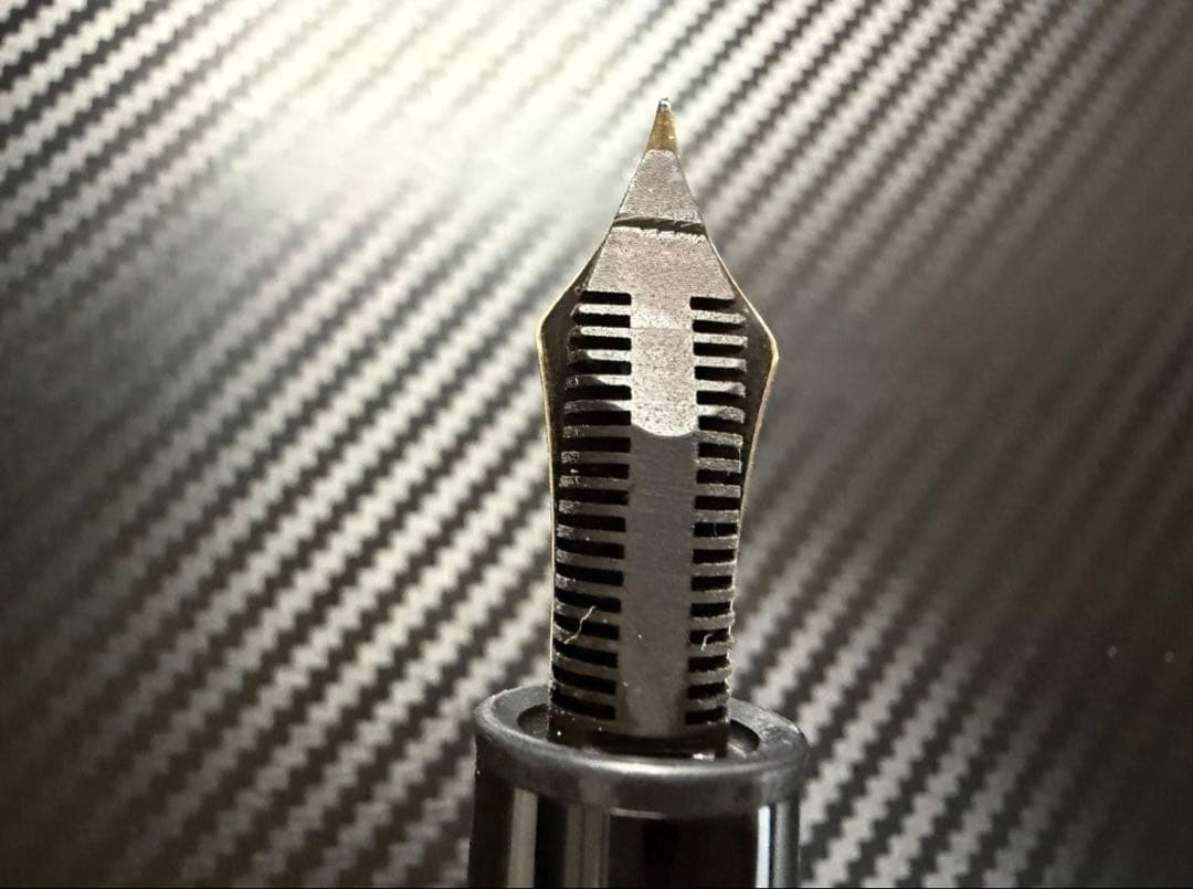 美品 モンブラン マイスターシュテュック 149 14C 中白 F 細字 万年筆