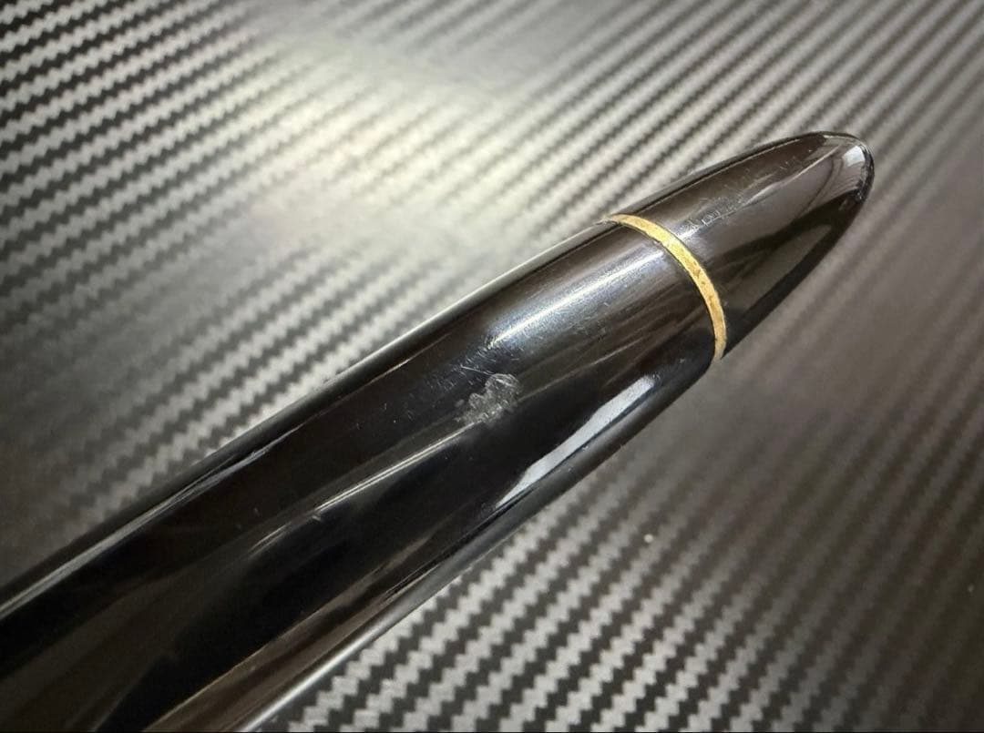 美品 モンブラン マイスターシュテュック 149 14C 中白 F 細字 万年筆