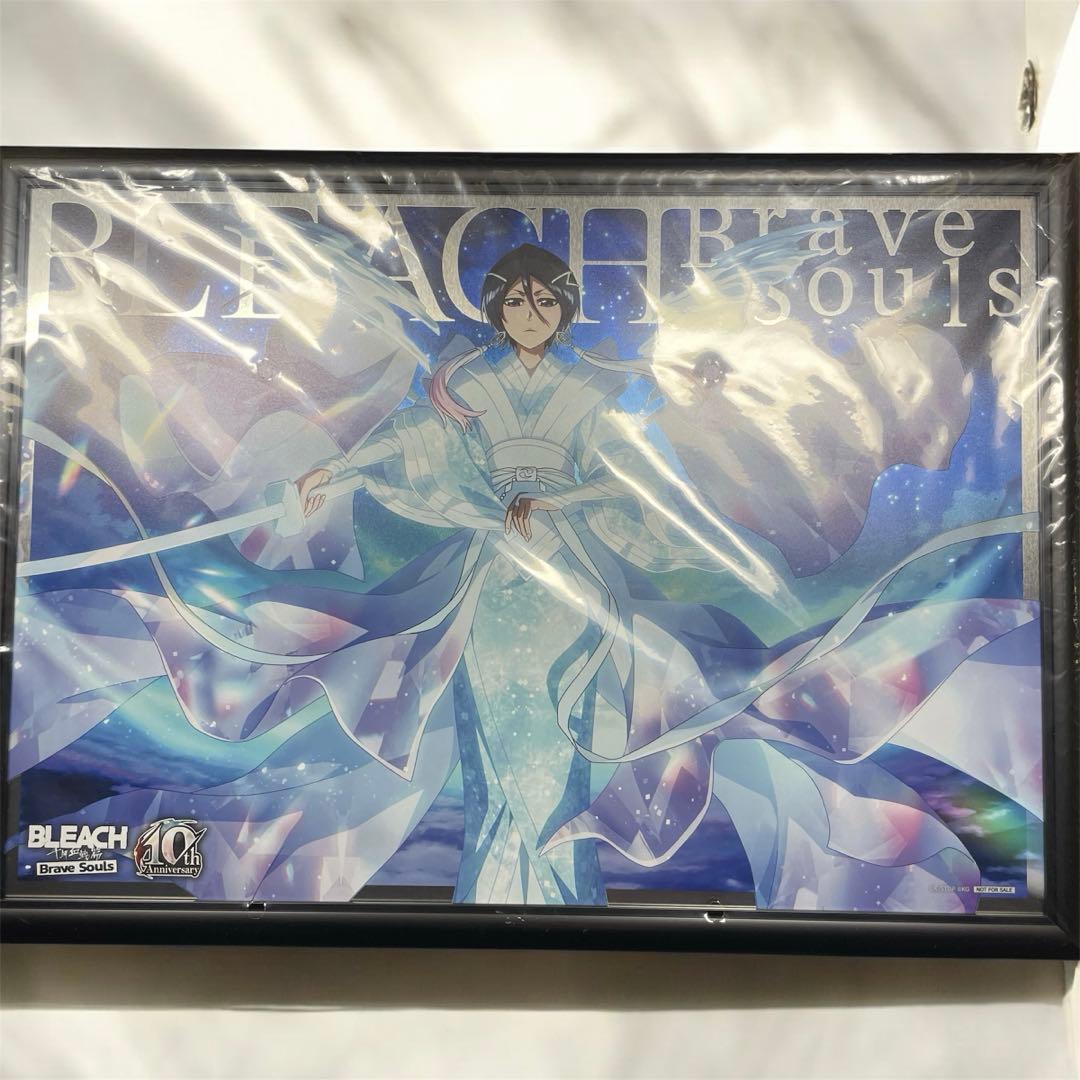 世界50枚 BLEACH ブレソル 10周年 ルキア メタルポスター 証明書付属