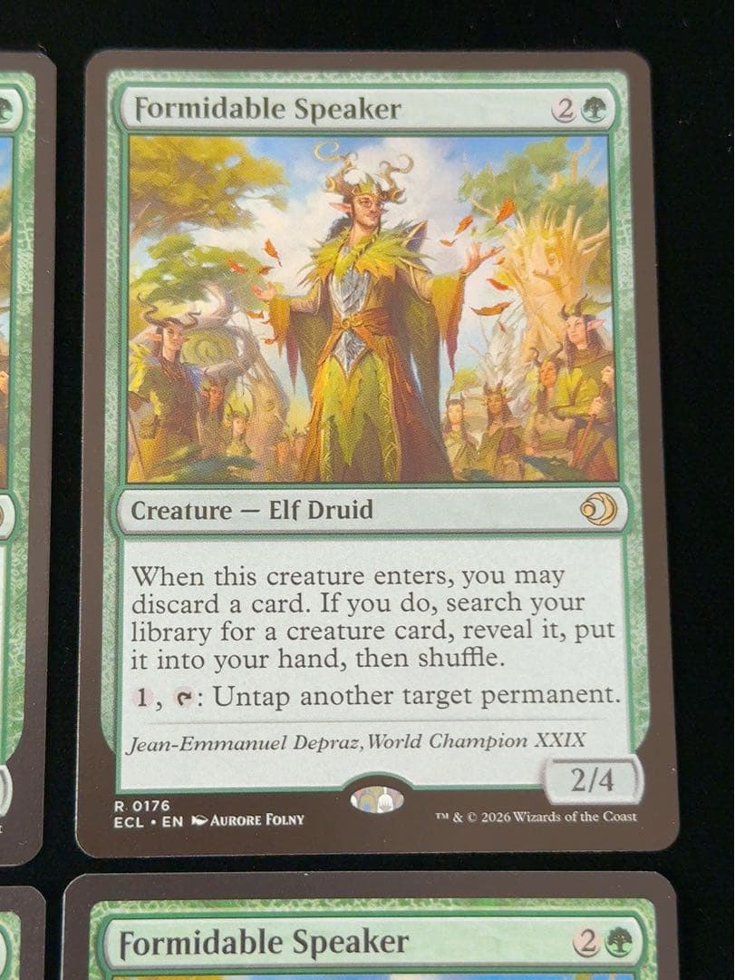 並外れた語り部　英語　4枚セット