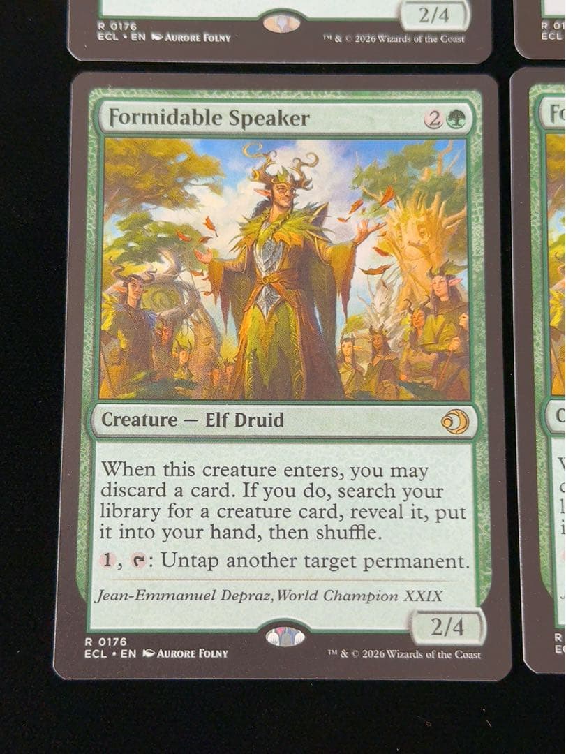 並外れた語り部　英語　4枚セット