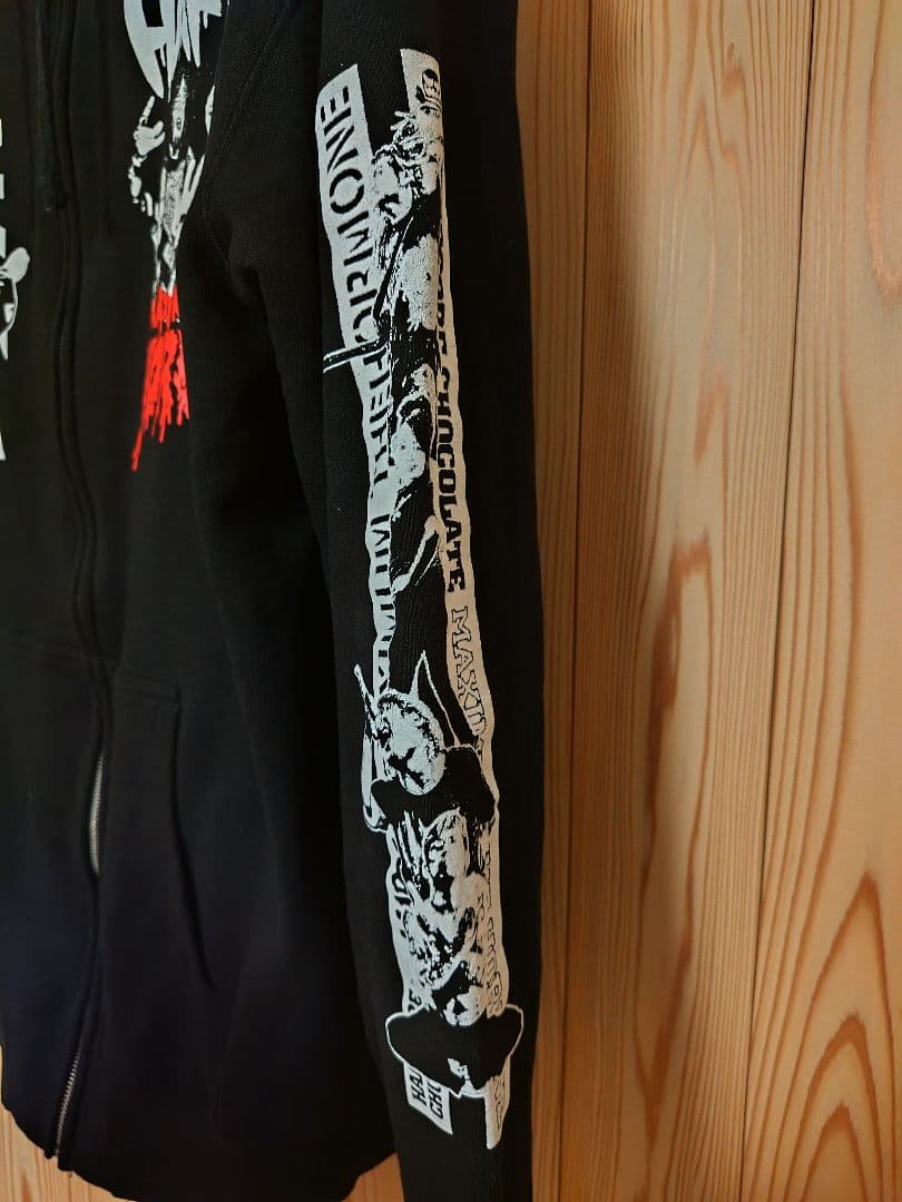 マキシマム ザ ホルモン ハードコアチョコレート ヘドバン大虐殺コラボパーカー