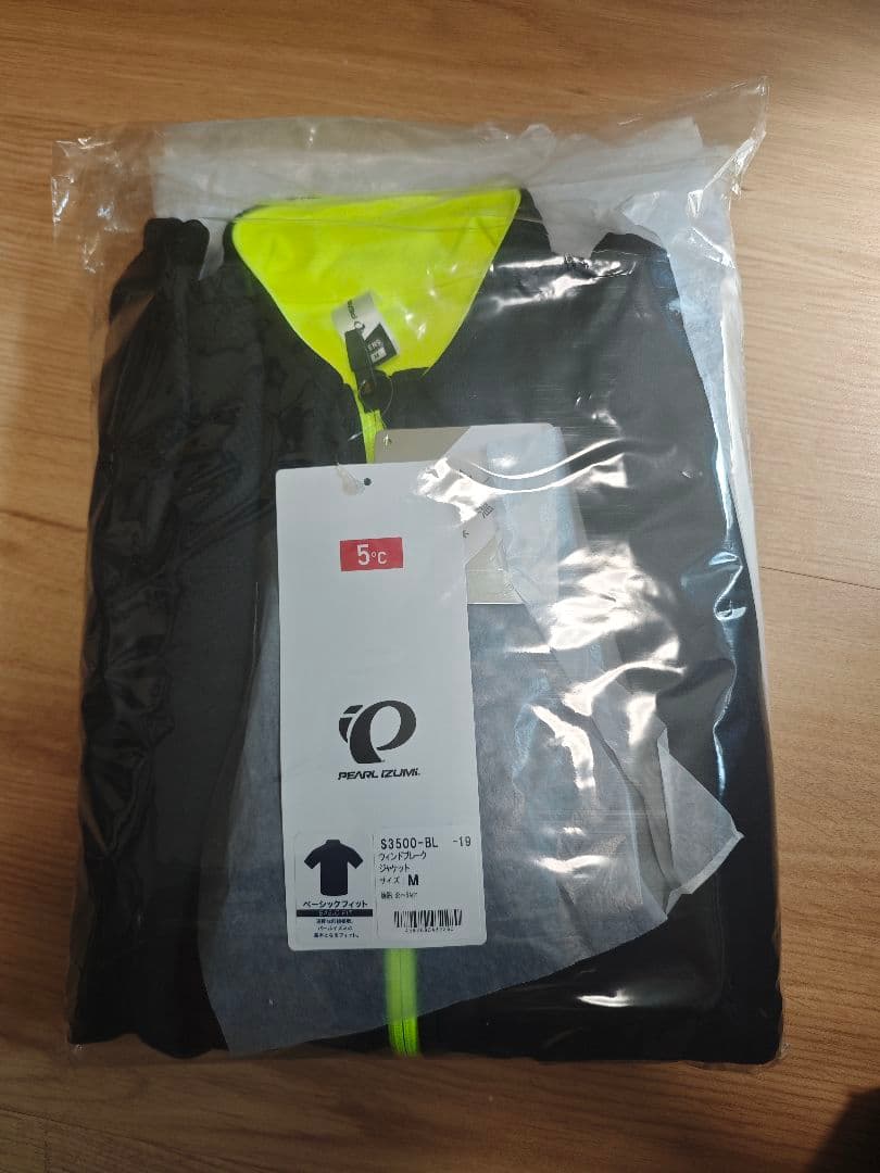 新品 パールイズミ S3500-BL ウィンドブレーク ジャケット M