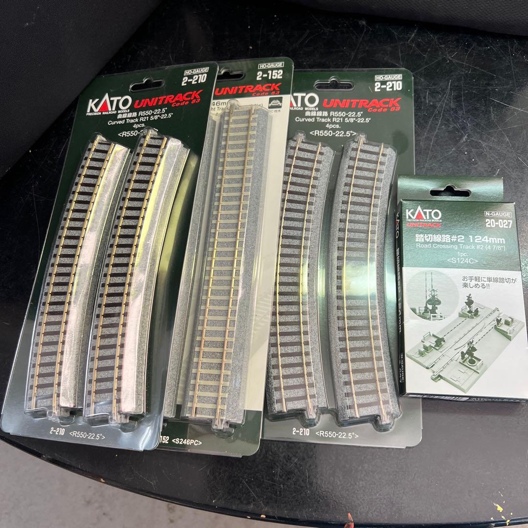 KATO HOゲージ、レール、ジオラマ24点セット
