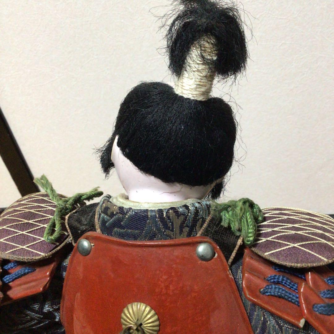 武者人形　五月人形　加藤清正　骨董　アンティーク　江戸　明治　武士　武将　侍