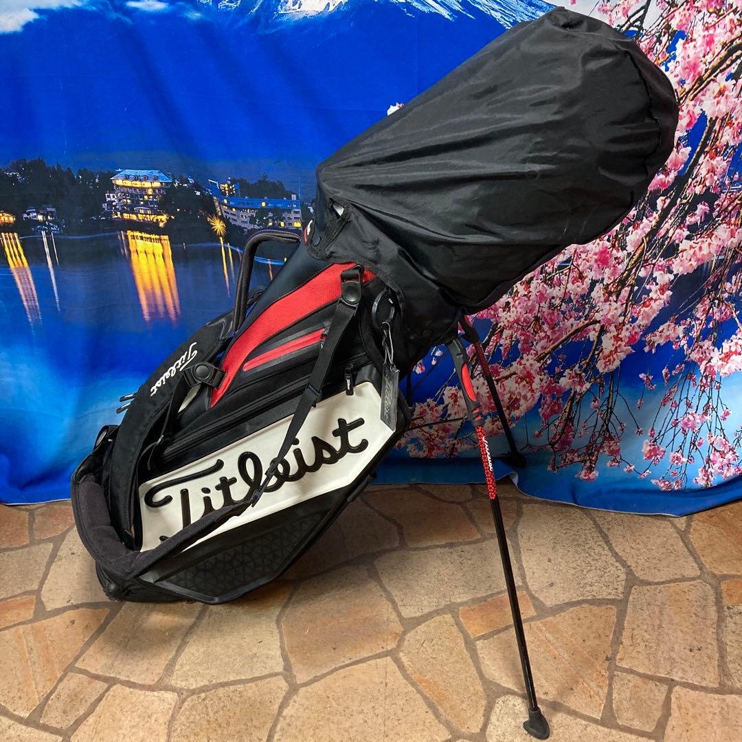 寶BU-1100 Titleist スタンド式 キャディバッグ ブラック