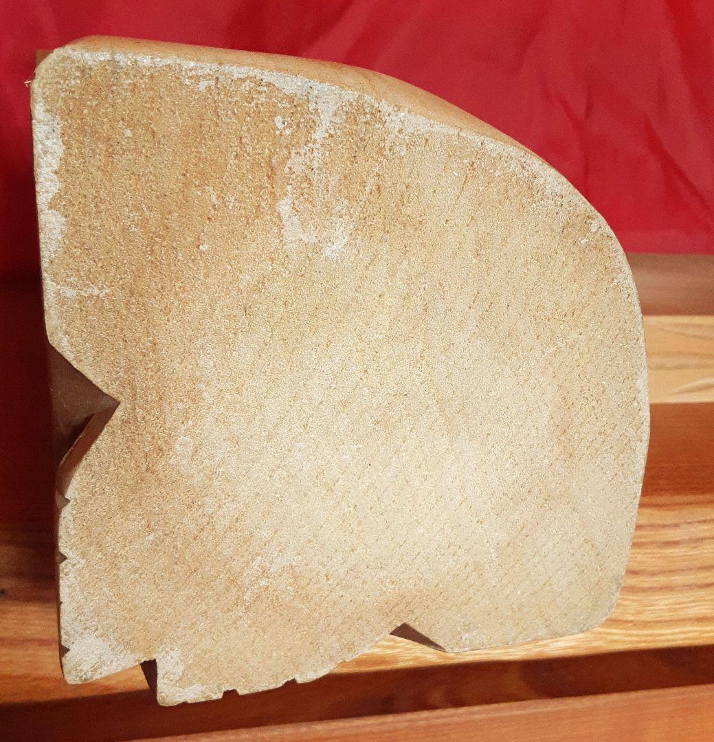 アイヌ　木彫り　夫婦人形