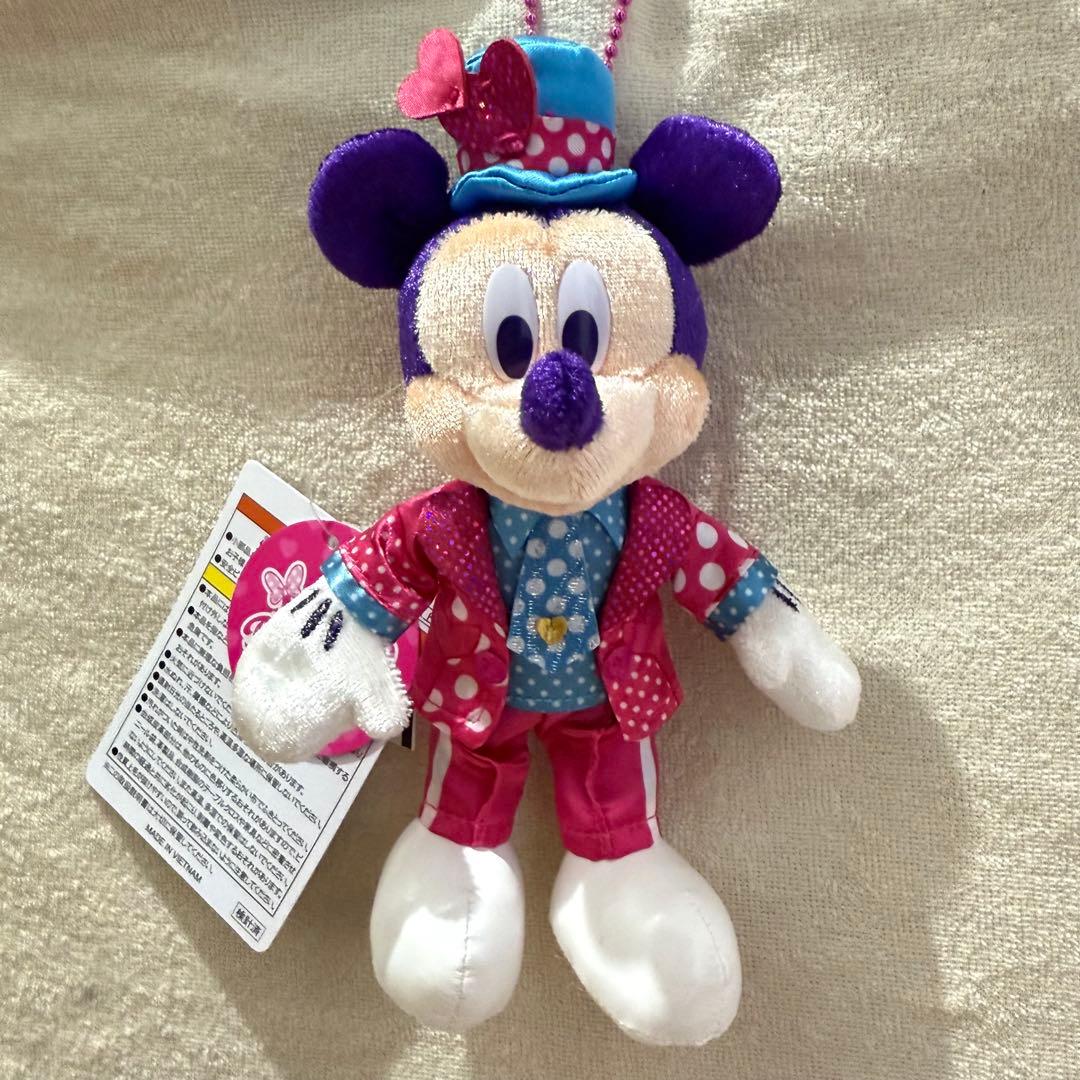 お顔厳選 パルパルーザ ファンダーランド ミッキー ミニー ぬいぐるみバッジ