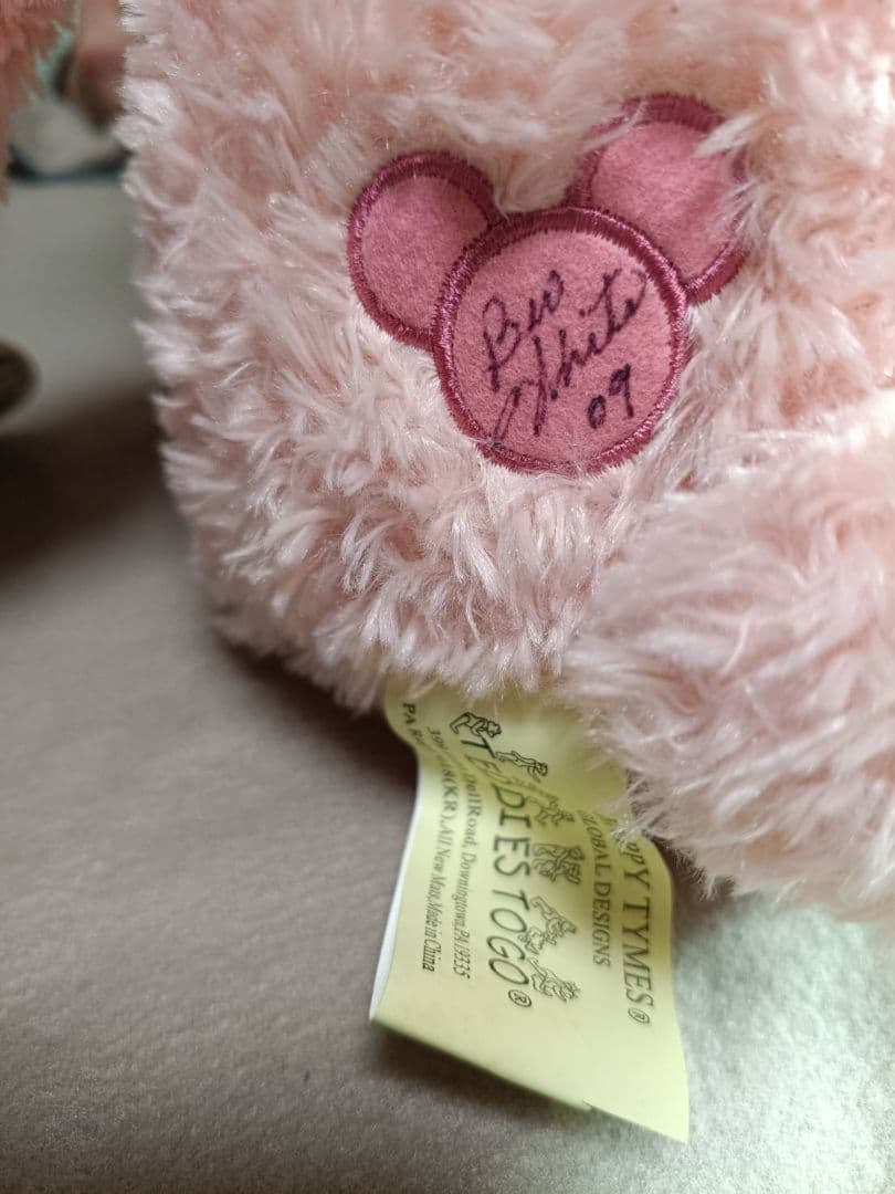 【超希少】ビバリーホワイト　世界限定5体　ピンク　ダッフィー